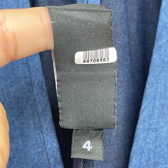 Zero + Maria Cornejo denim dress size 4 - Picture 7 of 11